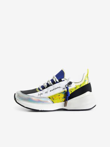 Desigual Moon Zipper Sneakers White - Desigual - Modalova