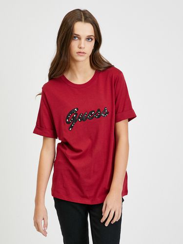 Guess Nichita T-shirt Red - Guess - Modalova