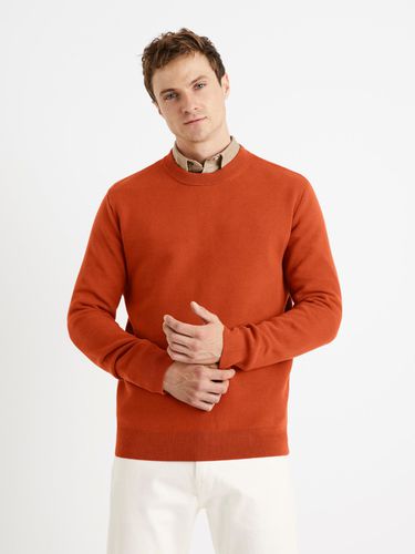Celio Beclo Sweater Orange - Celio - Modalova