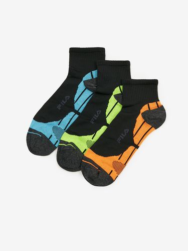 FILA Set of 3 pairs of socks Black - FILA - Modalova