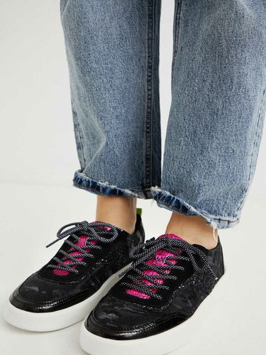 Desigual Fancy Black Sneakers Black - Desigual - Modalova