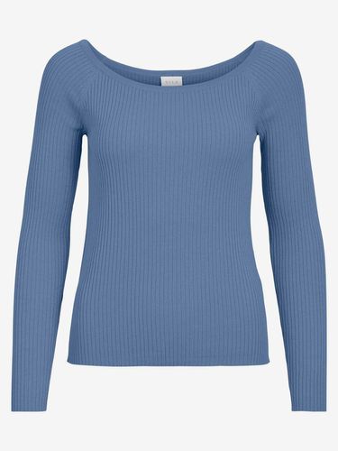 Vila Helli Sweater Blue - Vila - Modalova