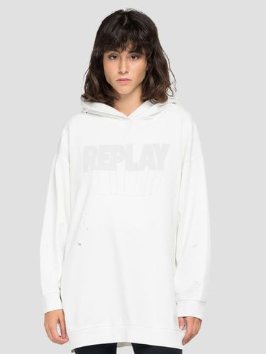 Replay Sweatshirt White - Replay - Modalova