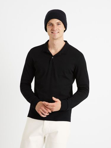 Celio Cejersy Polo Shirt Black - Celio - Modalova