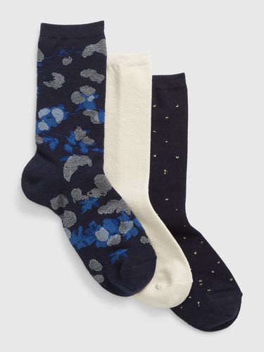 GAP Set of 3 pairs of socks Blue - GAP - Modalova