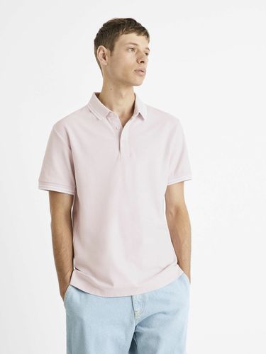 Celio Beline Polo Shirt Pink - Celio - Modalova