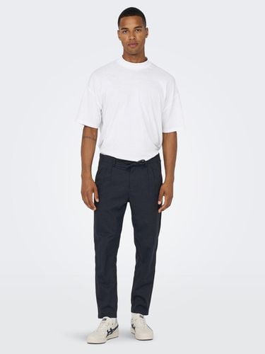 ONLY & SONS Leo Chino Trousers Blue - ONLY & SONS - Modalova