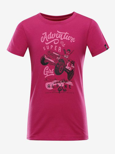 ALPINE PRO Beto Kids T-shirt Pink - ALPINE PRO - Modalova