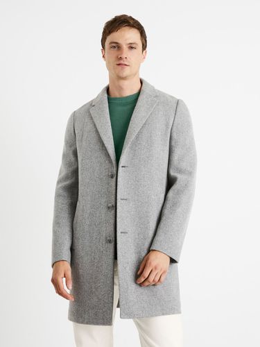 Celio Cubiais Coat Grey - Celio - Modalova