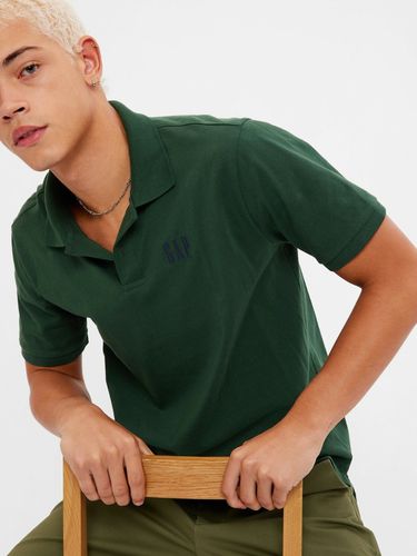 GAP Polo Shirt Green - GAP - Modalova