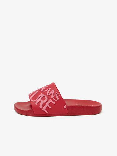 Versace Jeans Couture Slippers Red - Versace Jeans Couture - Modalova