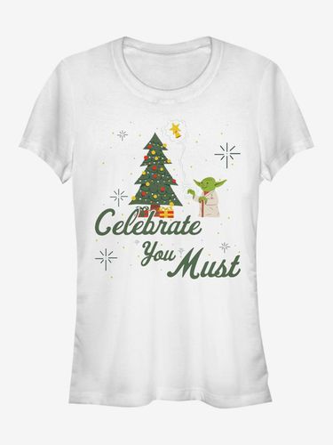 Star Wars Mr. Yoda - Celebrate You Must T-shirt - ZOOT.Fan - Modalova