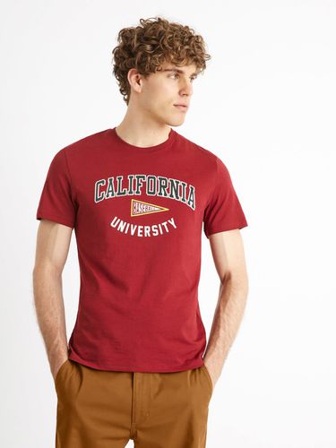 Celio California T-shirt Red - Celio - Modalova