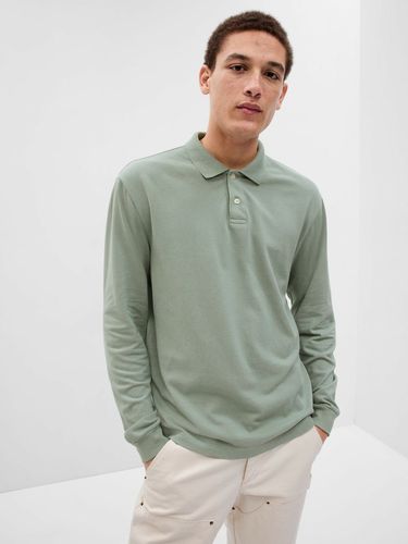 GAP Polo Shirt Green - GAP - Modalova