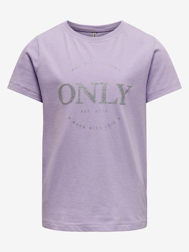 ONLY Wendy Kids T-shirt Violet - ONLY - Modalova