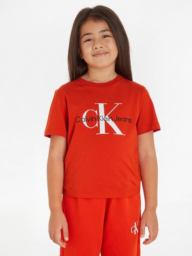 Calvin Klein Jeans Kids T-shirt Red - Calvin Klein Jeans - Modalova