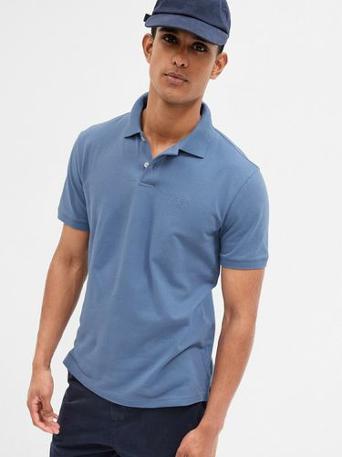 GAP Polo Shirt Blue - GAP - Modalova