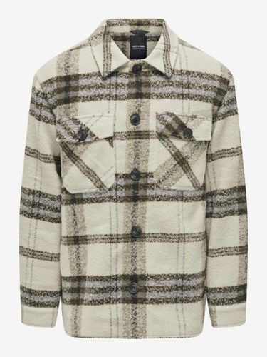 ONLY & SONS Cane Jacket Beige - ONLY & SONS - Modalova