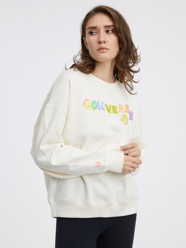 Converse Sweatshirt White - Converse - Modalova