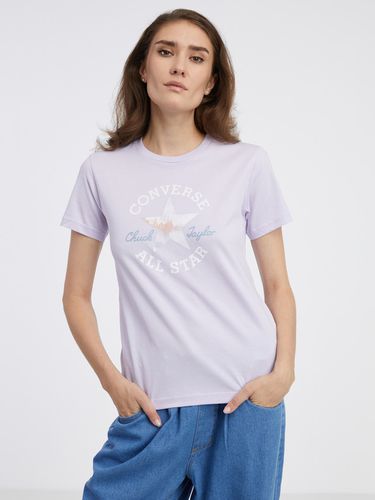 Converse T-shirt Violet - Converse - Modalova