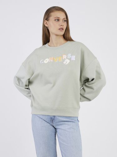 Converse Sweatshirt Green - Converse - Modalova