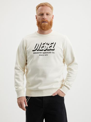 Diesel Girk Sweatshirt White - Diesel - Modalova