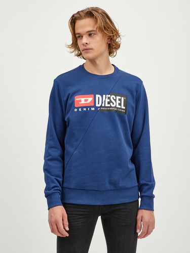 Diesel Sweatshirt Blue - Diesel - Modalova