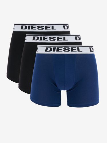 Diesel Boxers 3 Piece Blue - Diesel - Modalova