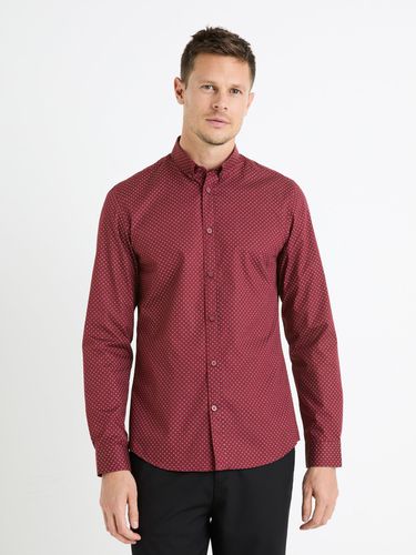 Celio Faop Shirt Red - Celio - Modalova