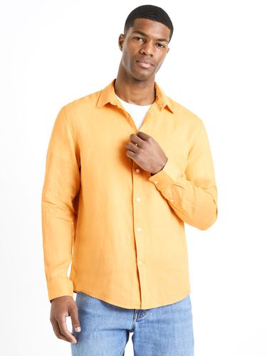 Celio Daflix Shirt Orange - Celio - Modalova