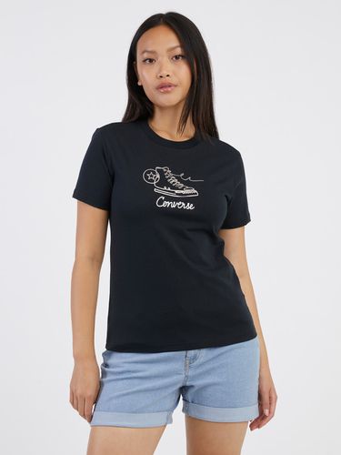 Converse T-shirt Black - Converse - Modalova