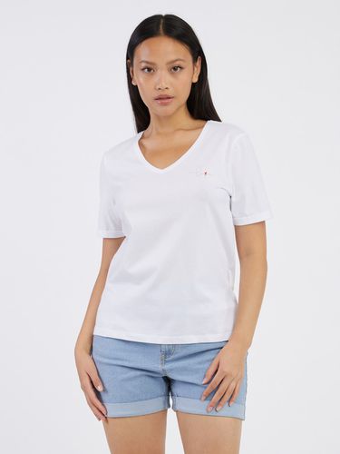 Pieces Fawna T-shirt White - Pieces - Modalova