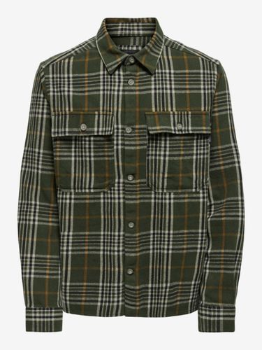 ONLY & SONS Scott Shirt Green - ONLY & SONS - Modalova