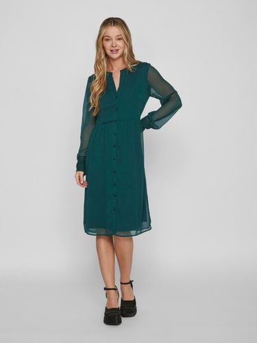 Vila Falia Dresses Green - Vila - Modalova