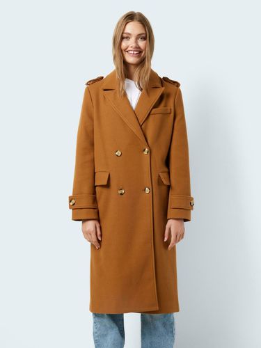 Noisy May Violet Coat Brown - Noisy May - Modalova