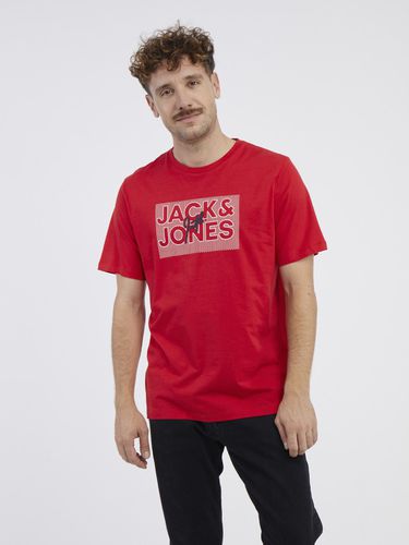Jack & Jones Marius T-shirt Red - Jack & Jones - Modalova
