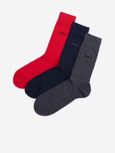 BOSS Set of 3 pairs of socks Black - BOSS - Modalova