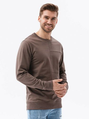 Ombre Clothing Sweatshirt Brown - Ombre Clothing - Modalova