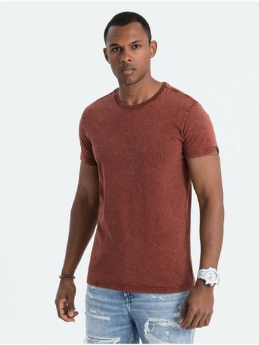 Ombre Clothing T-shirt Red - Ombre Clothing - Modalova