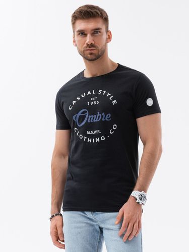 Ombre Clothing T-shirt Black - Ombre Clothing - Modalova
