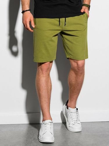 Ombre Clothing Short pants Green - Ombre Clothing - Modalova