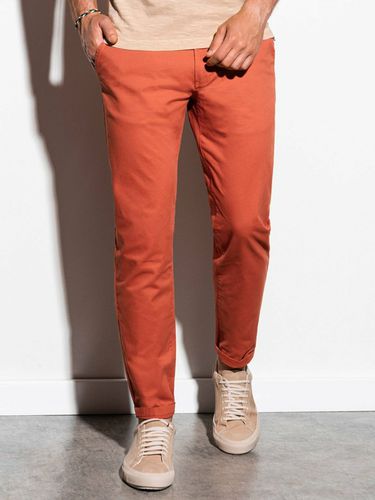 Ombre Clothing Trousers Orange - Ombre Clothing - Modalova