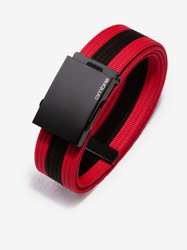 Ombre Clothing Belt Red - Ombre Clothing - Modalova