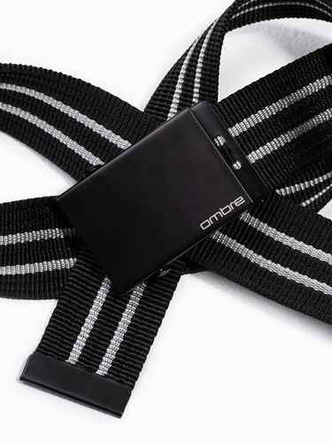 Ombre Clothing Belt Black - Ombre Clothing - Modalova