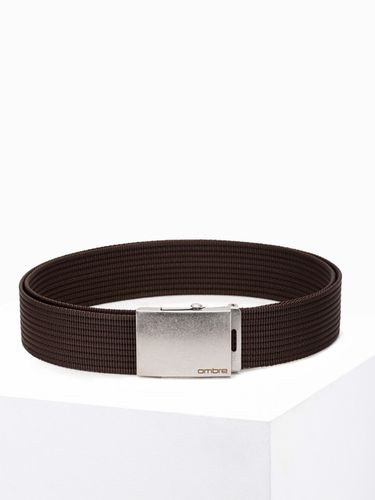 Ombre Clothing Belt Brown - Ombre Clothing - Modalova