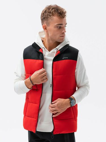 Ombre Clothing Vest Red - Ombre Clothing - Modalova