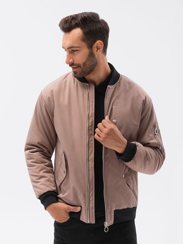 Ombre Clothing Jacket Beige - Ombre Clothing - Modalova