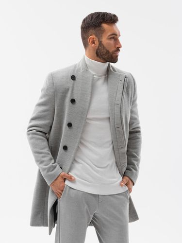 Ombre Clothing Coat Grey - Ombre Clothing - Modalova