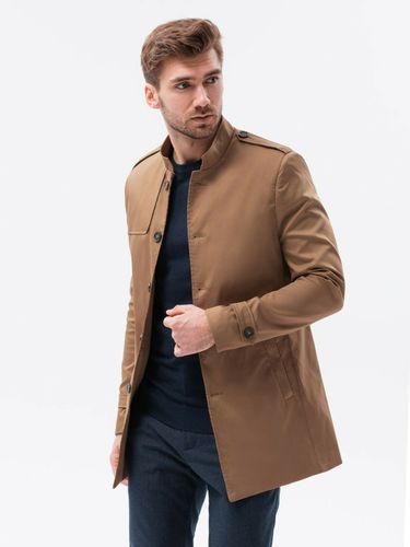 Ombre Clothing Coat Brown - Ombre Clothing - Modalova