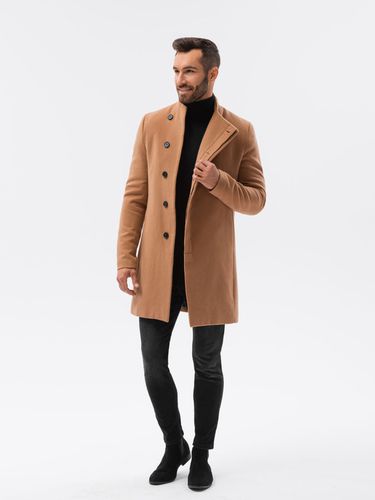 Ombre Clothing Coat Brown - Ombre Clothing - Modalova